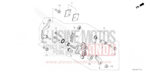 PINZA FRENO DI STAZIONAMENTO CMX1100D2S di 2025